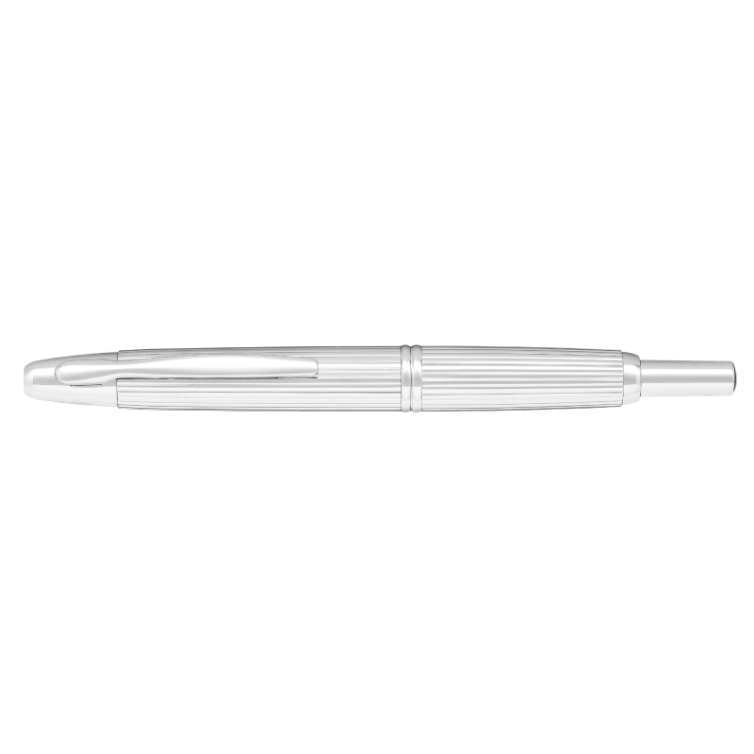 Capless Stripe Rhodium Plniace pero strieborné PILOT - 1