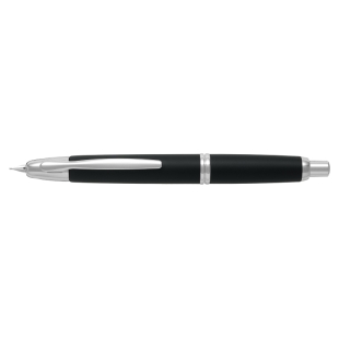 Capless Rhodium Fountain Pen matt black PILOT - 1