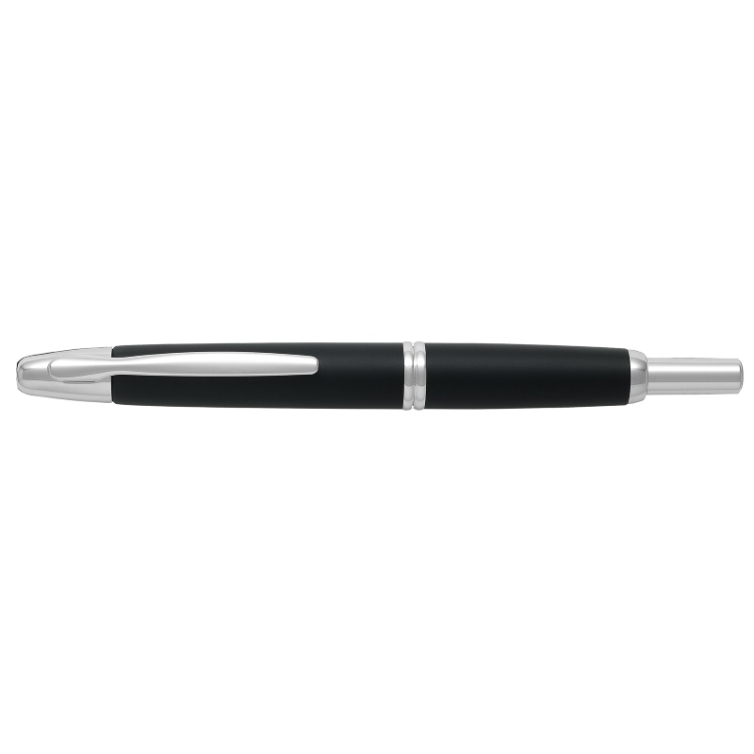 Capless Rhodium Fountain Pen matt black PILOT - 2