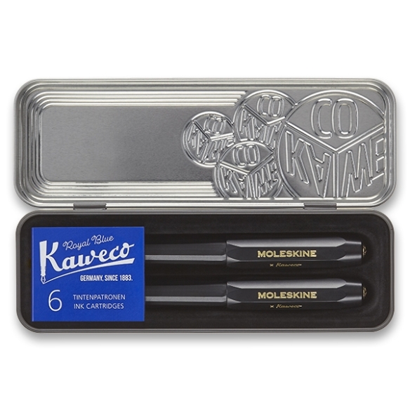 Moleskine x Kaweco Gift Set Fountain and Ballpoint Pen black PARKER - 2