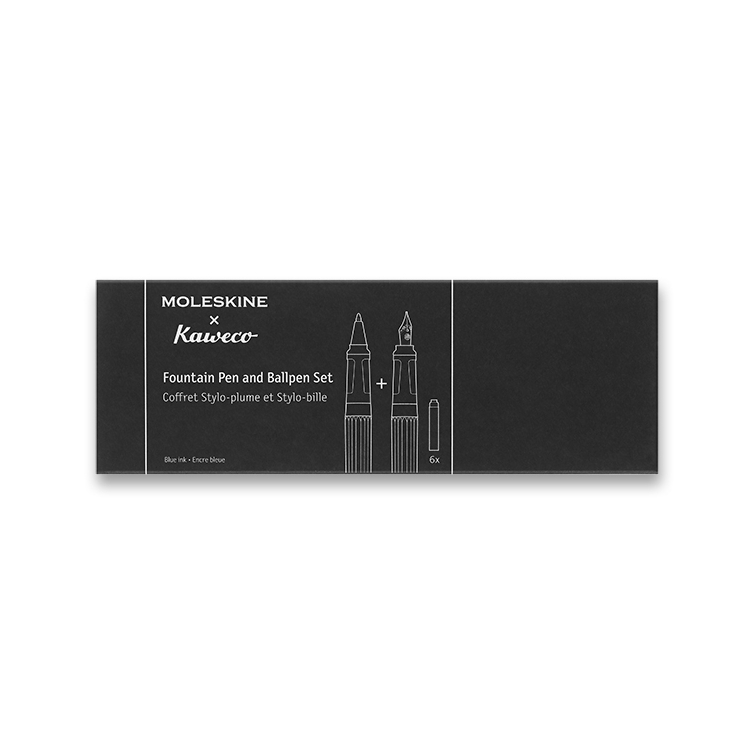 Moleskine x Kaweco Gift Set Fountain and Ballpoint Pen black PARKER - 5