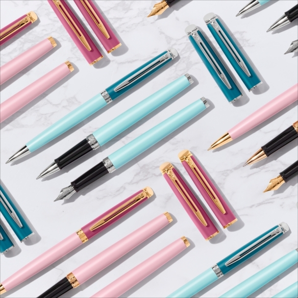 Hémisphére Colour Blocking CT Fountain pen green WATERMAN - 5