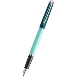 Hémisphére Colour Blocking CT Fountain Pen green WATERMAN - 1