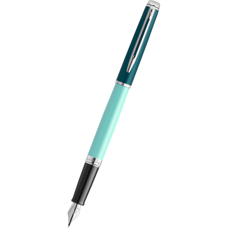 Hémisphére Colour Blocking CT Fountain Pen green WATERMAN - 1
