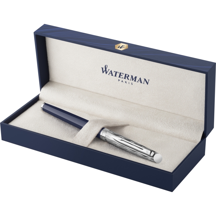 Hémisphére Deluxe Made in France DLX CT Fountain Pen blue WATERMAN - 3
