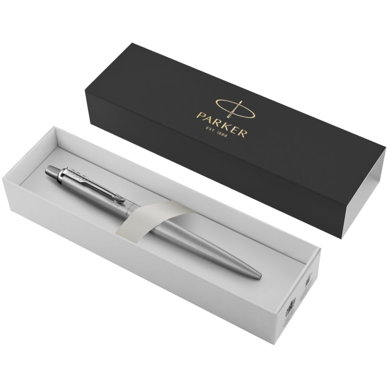 Jotter XL Monochrome Ballpoint pen stainless steel PARKER - 3