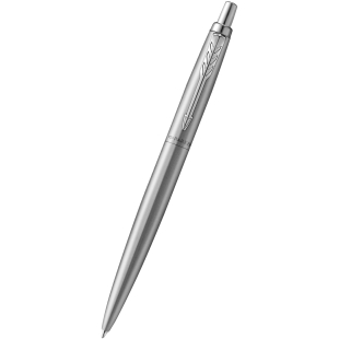 Jotter XL Monochrome Ballpoint pen stainless steel PARKER - 1