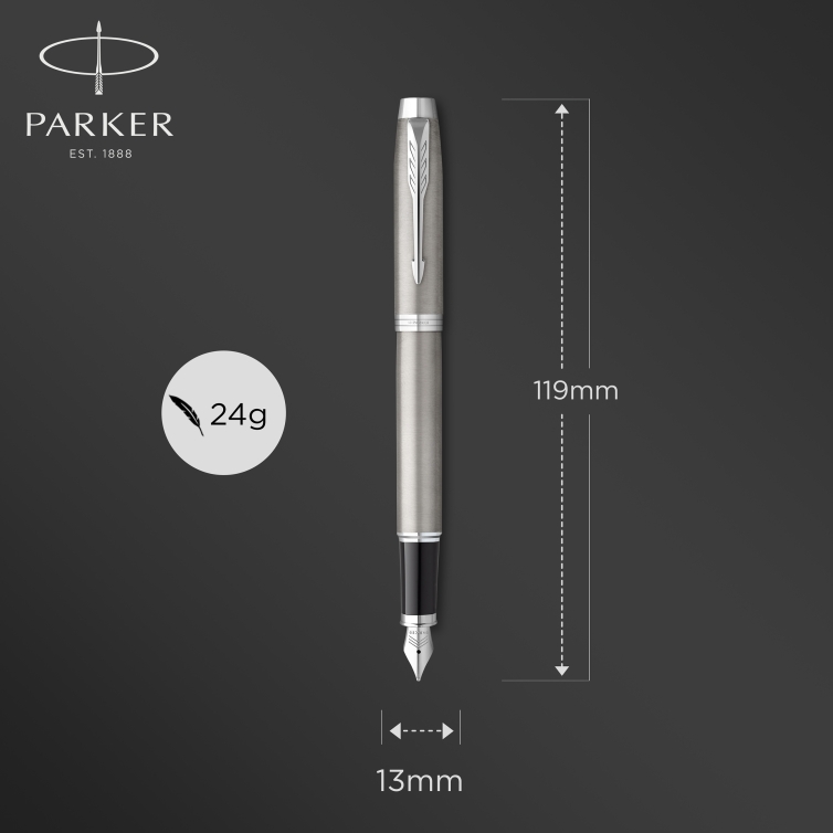 IM Essential CT Fountain pen stainless steel PARKER - 5