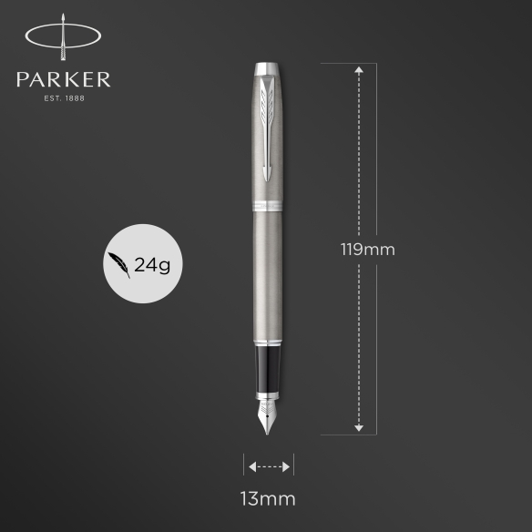 IM Essential CT Fountain pen stainless steel PARKER - 5