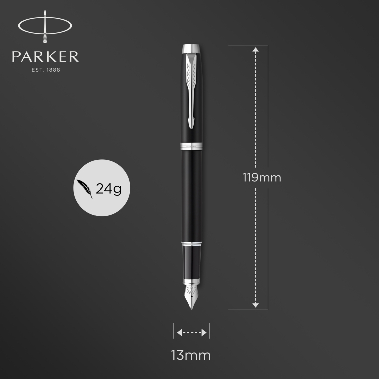 IM Essential CT Fountain pen matte black PARKER - 4