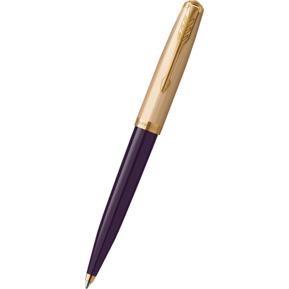Parker 51 Deluxe GT 18kt Guľôčkové pero Plum PARKER - 1