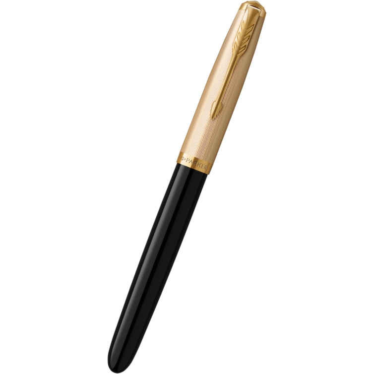 Parker 51 Deluxe GT 18kt Plniace pero čierne PARKER - 3