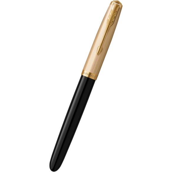 Parker 51 Deluxe GT 18kt Plniace pero čierne PARKER - 3