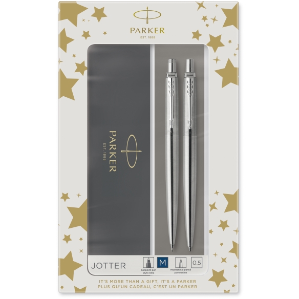 Darčekový set Jotter CT Guľôčkové pero a Mechanická ceruzka stainless steel PARKER - 3