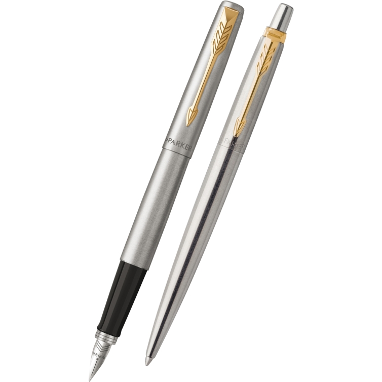 Darčekový set Jotter GT Plniace a Guľôčkové pero stainless steel PARKER - 2