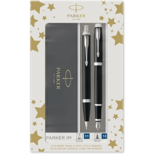 Gift set IM CT Fountain pen and Ballpoint Black PARKER - 3
