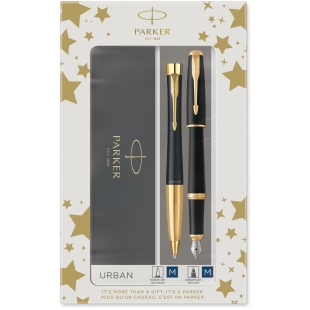 Darčekový set Urban GT Plniace a Guľôčkové pero matná čierna PARKER - 3