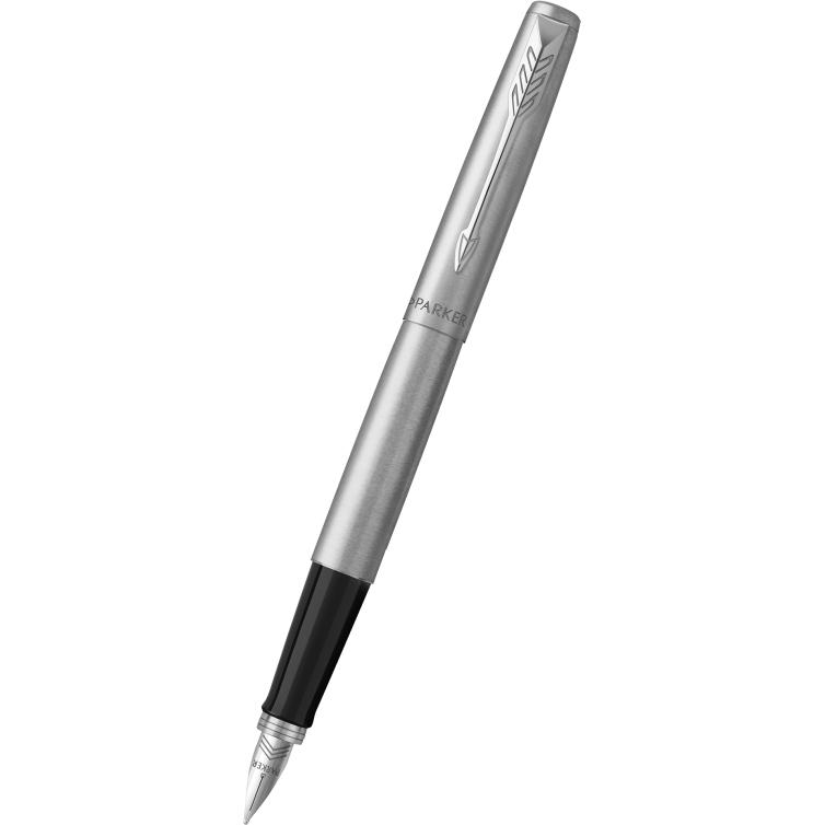 Jotter Stainless Steel CT Plniace Pero Strieborné PARKER - 1