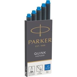 Atramentové bombičky umývateľné (5ks) PARKER - 1