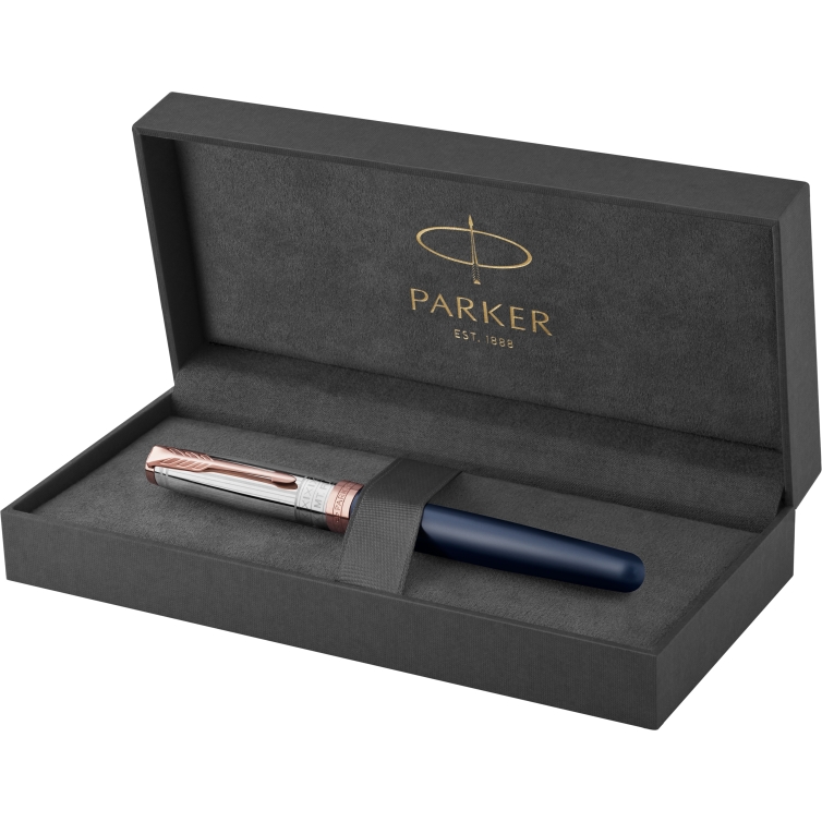 Sonnet SE Mount Fuji PGT 18kt Fountain pen blue PARKER - 4