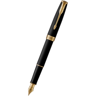 Sonnet Matte Black GT Fountain Pen PARKER - 1