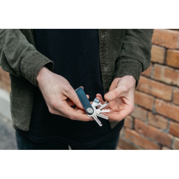 copy of 2.0 Crazy Horse Key Ring chestnut brown ORBITKEY - 5