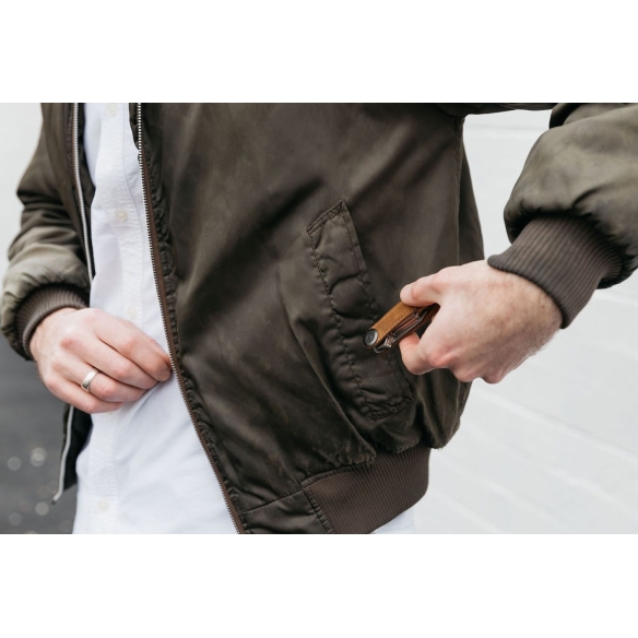 2.0 Crazy Horse Kľúčenka chestnut brown ORBITKEY - 5