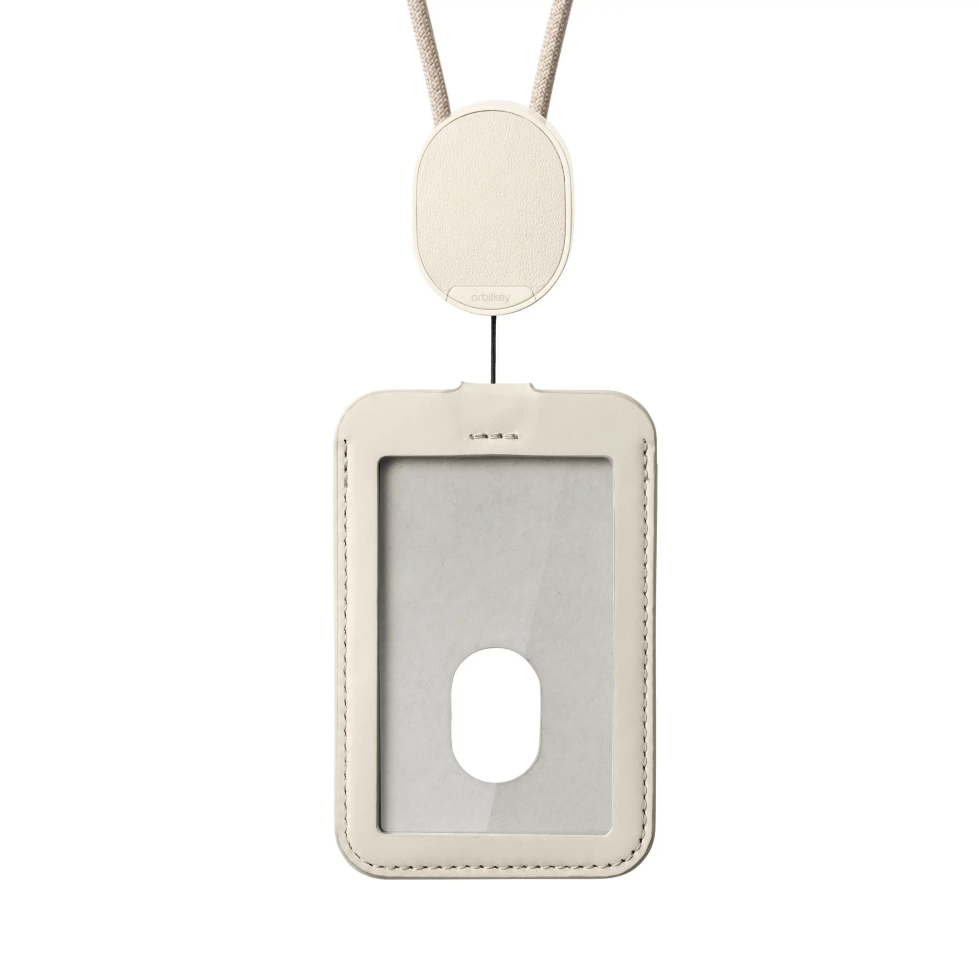 Orbitkey - Id Card Case With Lanyard Stone