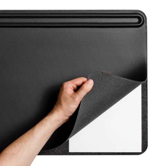 Kancelárska podložka Large čierna ORBITKEY - 8
