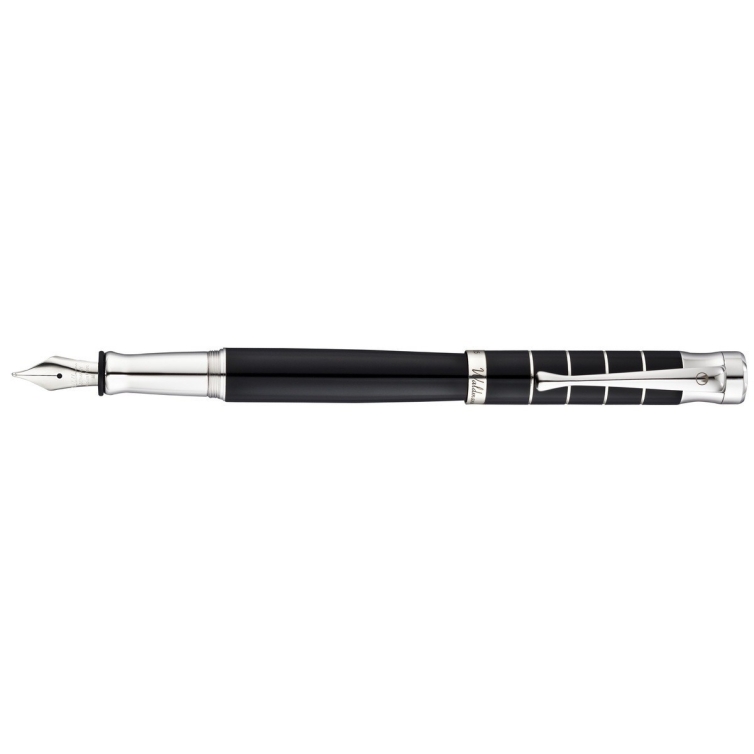 Tango Black Fountain Pen WALDMANN - 1
