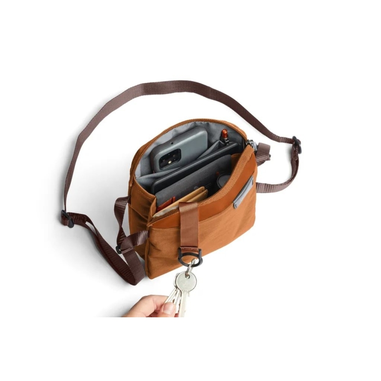 City Pouch Taška cez rameno bronze BELLROY - 4