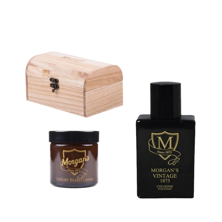 copy of Barberism Gift Set Pre-Shave Oil and Classic Alum Bar MORGAN'S - 2