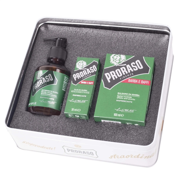 Eucalyptus Klasická darčeková sada na holenie PRORASO - 2