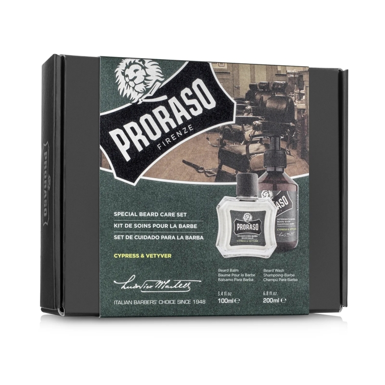 copy of Barberism Gift Set Pre-Shave Oil and Classic Alum Bar PRORASO - 2