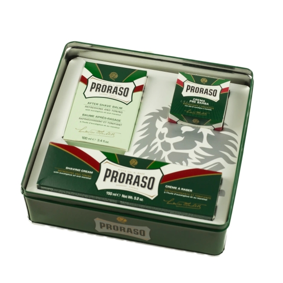 copy of Barberism Gift Set Pre-Shave Oil and Classic Alum Bar PRORASO - 2