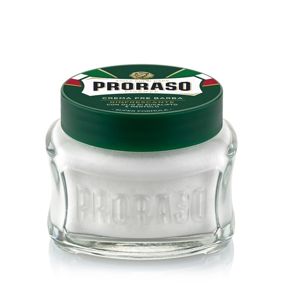Green Eucalyptus klasická darčeková sada na holenie PRORASO - 5