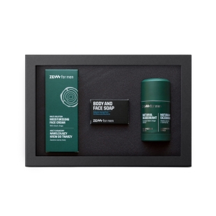 Set for Everyone Darčeková sada hydratačný krém, deodorant a mydlo ZEW FOR MEN - 1