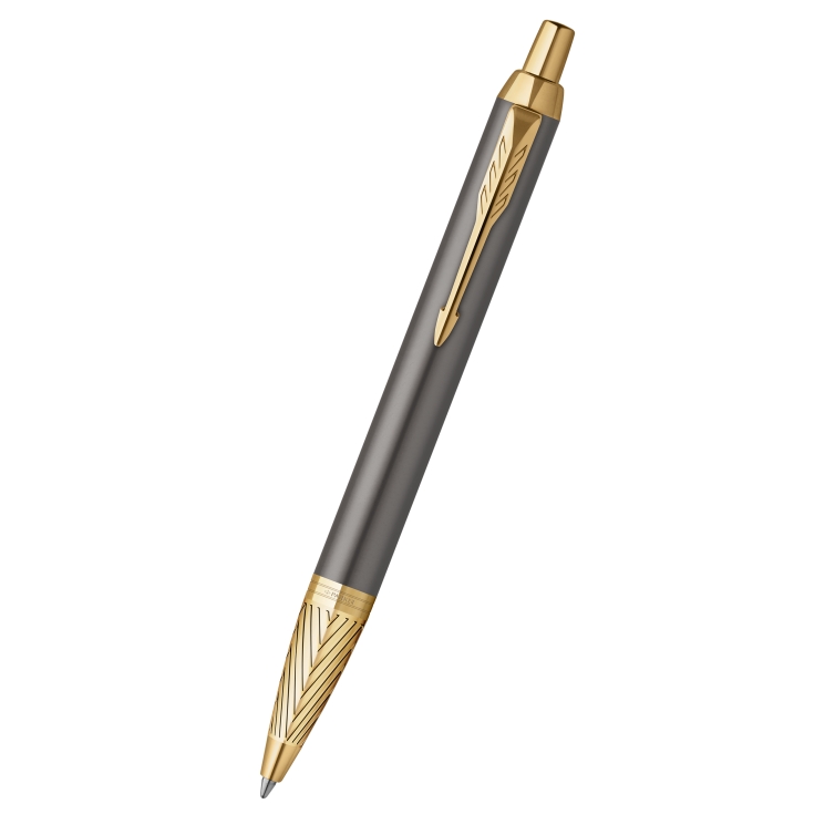 Parker IM Premium Pioneers Collection Arrow GT Ballpoint Pen Grey