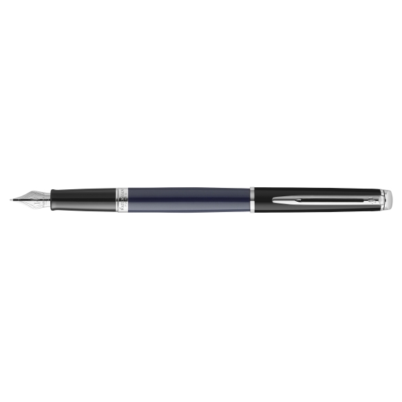 Hémisphére Colour Blocking CT Plniace pero modro-čierne WATERMAN - 1