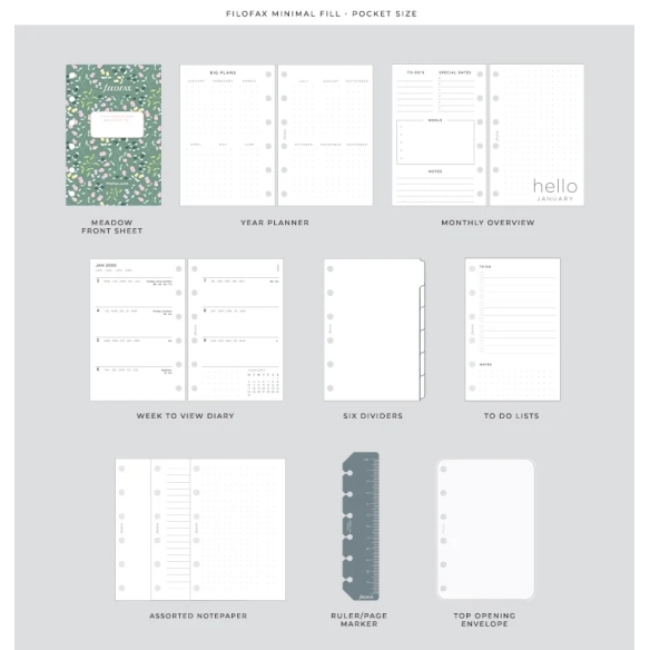 copy of Mediterranean Pocket Organiser FILOFAX - 9