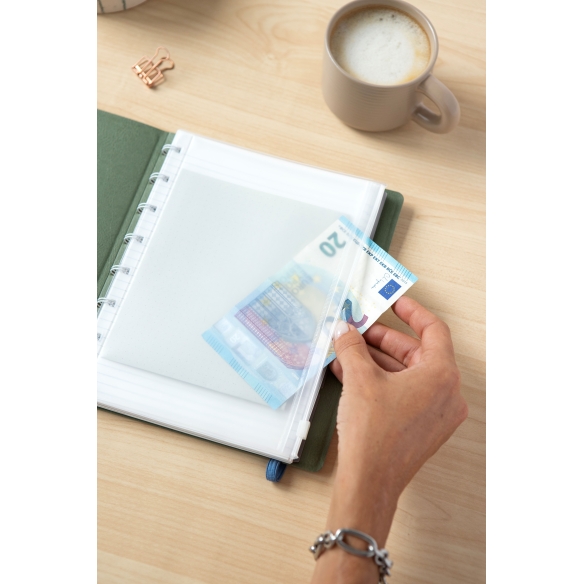 Zip Closure Envelope A5 for Notebook FILOFAX - 3