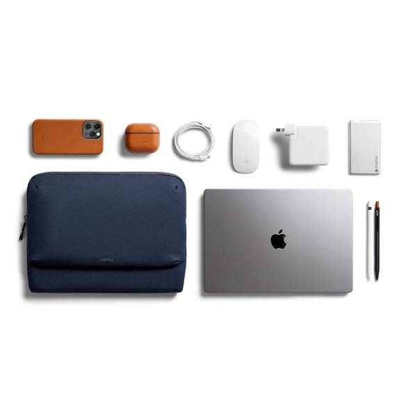 Laptop Caddy 14″ laptop case navy BELLROY - 8
