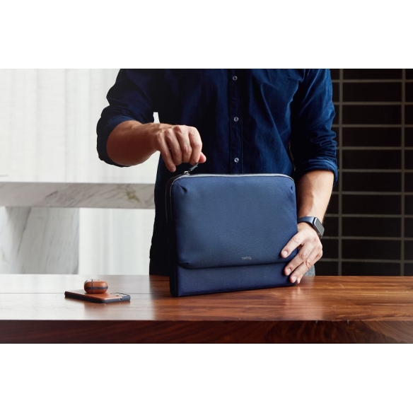Laptop Caddy 14″ Puzdro na notebook navy BELLROY - 9
