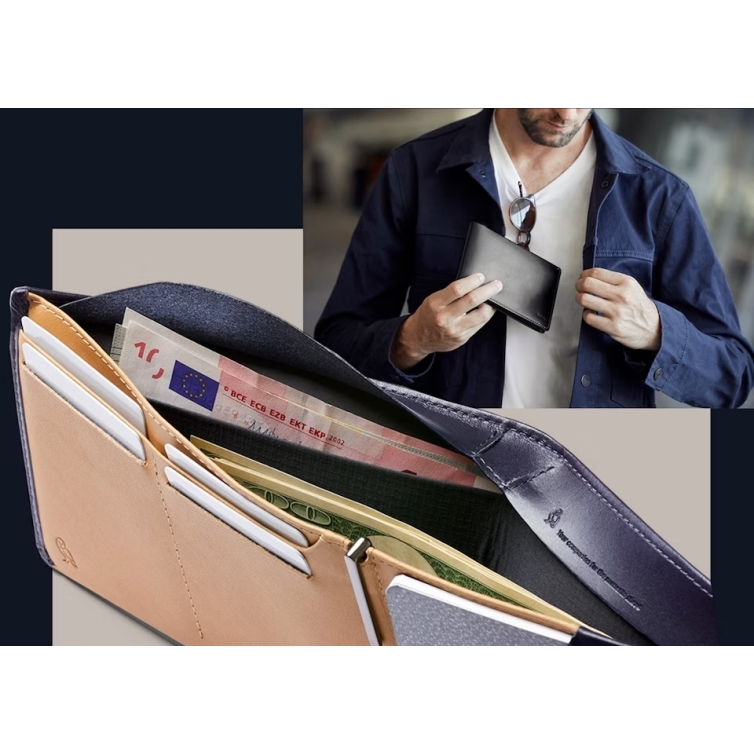 Travel RFID Wallet black BELLROY - 14