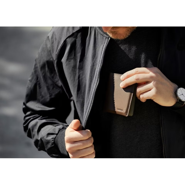 Note Sleeve Premium Peňaženka čierna BELLROY - 12