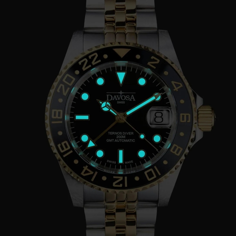 Ternos Ceramic GMT Watch 161.591.05 DAVOSA - 6
