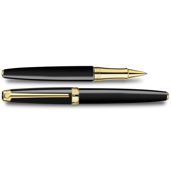 Léman Gold Plated Roller ebony black  - 3