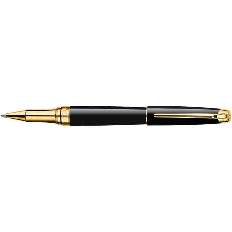 Léman Gold Plated Roller ebony black  - 1