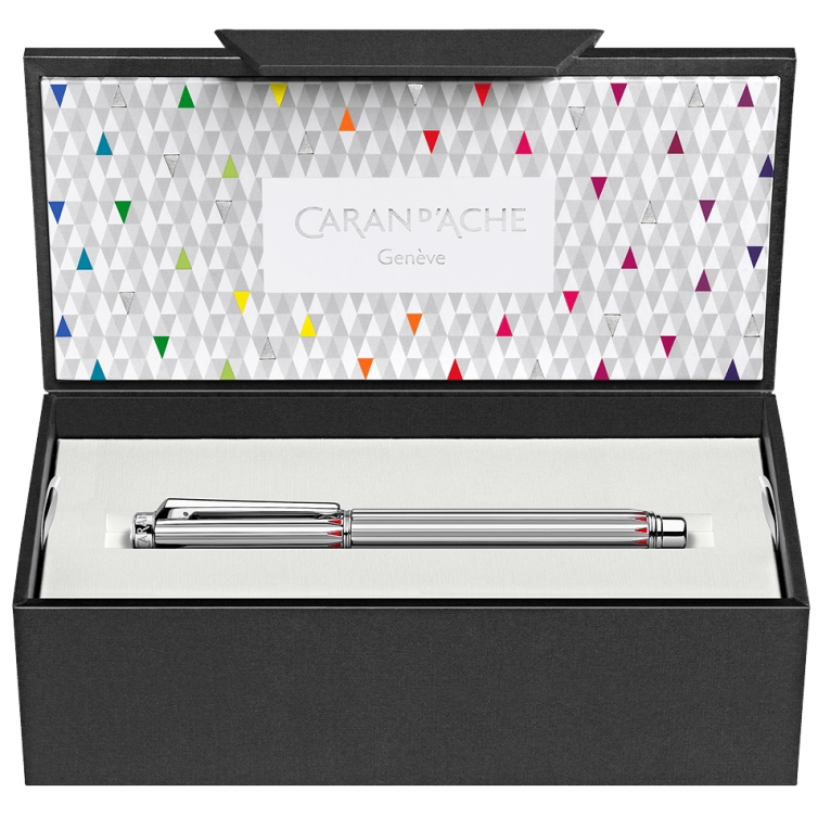 Varius Silver Coated Rainbow Plniace pero  - 3