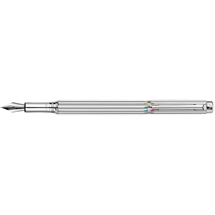 Varius Silver Coated Rainbow Fountain Pen  - 6